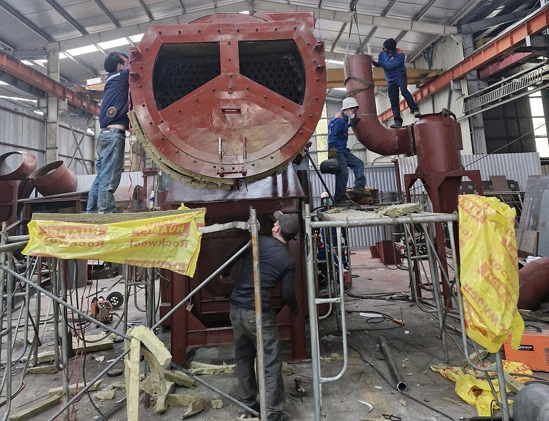 Cấu tạo lò hơi đốt củi